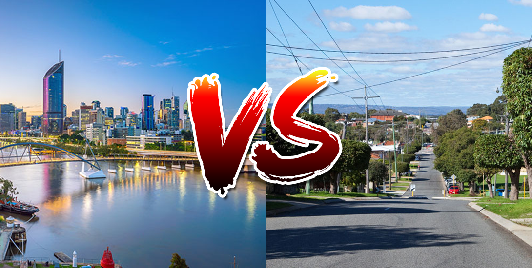 Living in the City vs Living in the Suburbs
