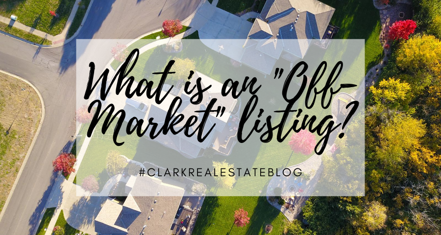 So, what is an “off-market” sale?