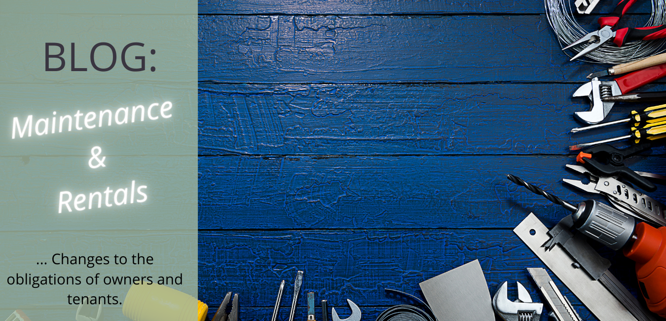 Maintenance and Rentals – Changes and new rights for tenants