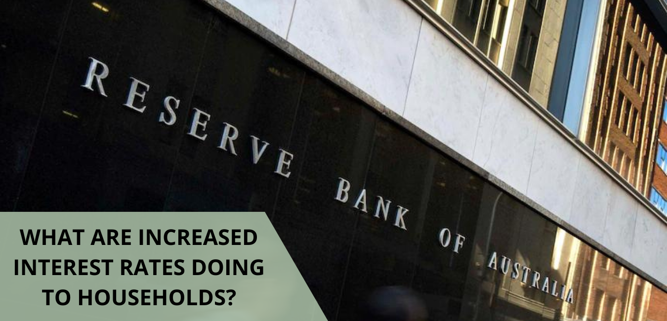 What are increased interest rates doing to households?