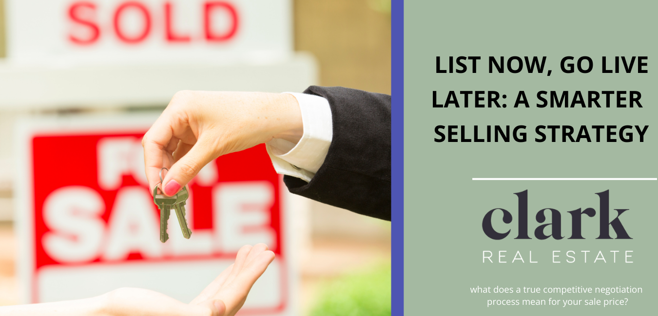 List Now, Go Live Later: A Smart Selling Strategy